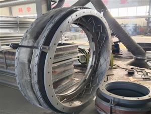 可澆築非金屬膨脹節-高溫靶釘非金屬補償器-高溫耐磨柔性軟連接