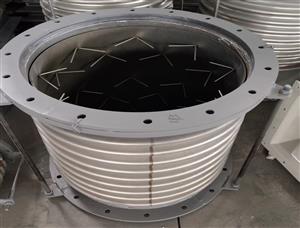 軸向澆築波紋伸縮節-高溫軸向波紋補償器-內壓靶釘管道膨脹節